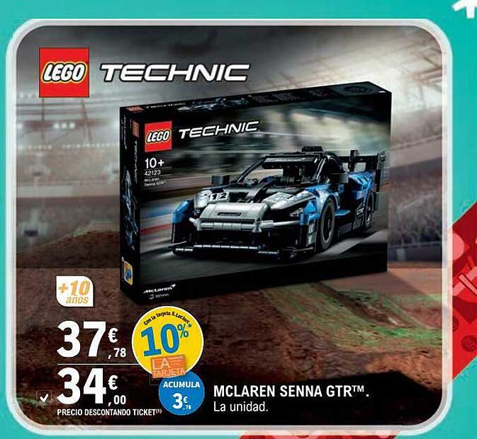 E.Leclerc Mclaren Senna Gtr Lego Technic
