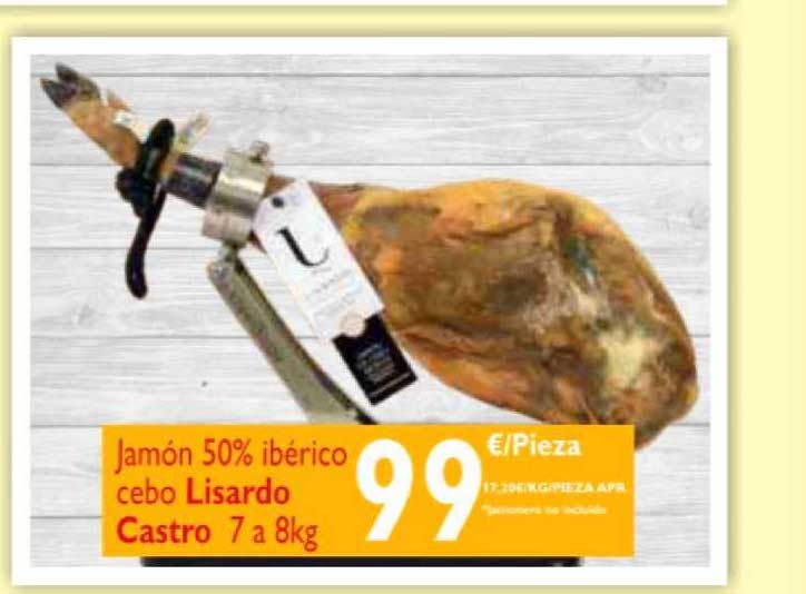 Supermercados La Despensa Jamón 50% Ibérico Cebo Lisardo Castro