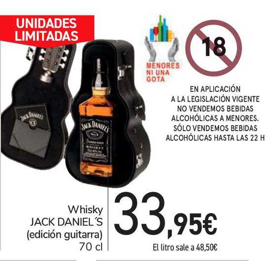 Oferta Jack (edición Guitara) 70 Cl en Carrefour