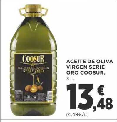 Supercor Aceite De Oliva Virgen Serie Oro Coosur