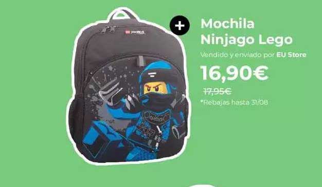 Oferta Mochila Ninjago Lego en Sprinter
