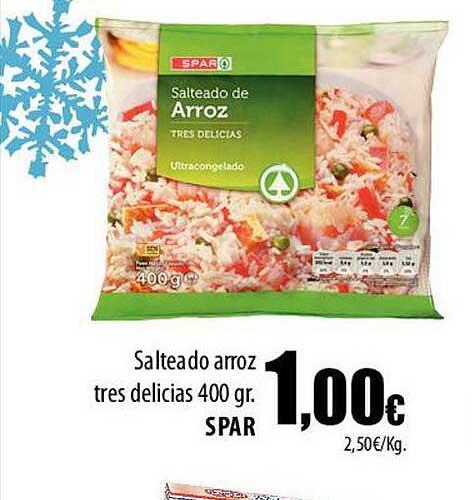 Salteado de Arroz Tres Delicias SPAR