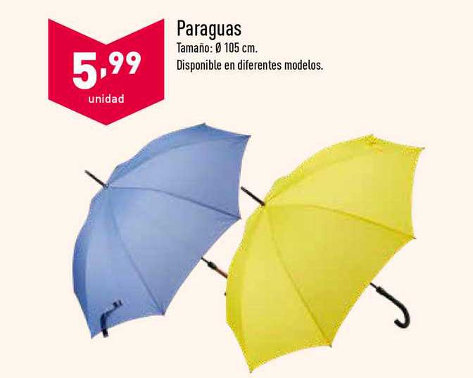 Oferta Paraguas ALDI