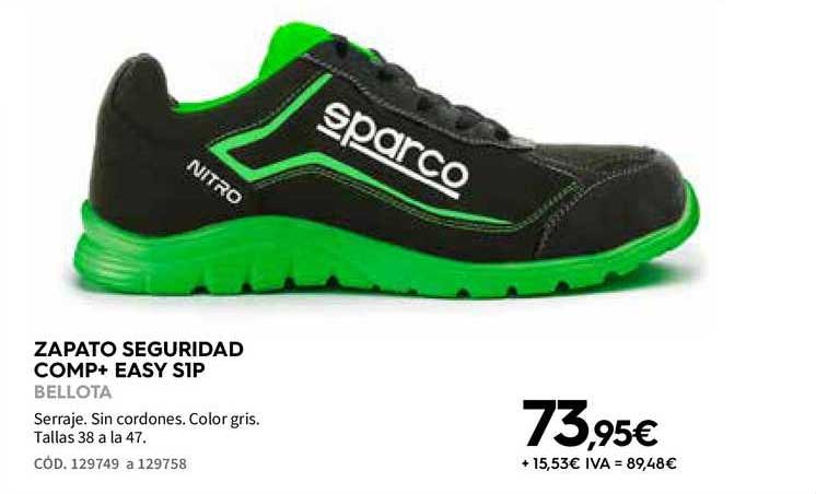 Oferta Zapato Seguridad Comp+ Easy S1p Bellota en Ferrokey