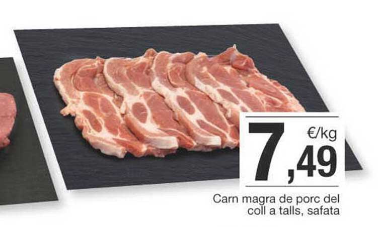 BonpreuEsclat Carn Magra De Porc Del Coll A Talls, Safata
