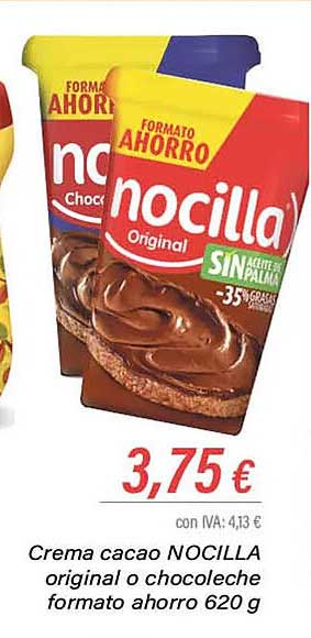 Cash Ifa Crema Cacao Nocilla Original O Chocoleche Formato Ahorro