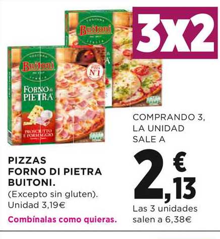 Oferta Pizzas Forno Di Pietra Buitoni En El Corte Ingles