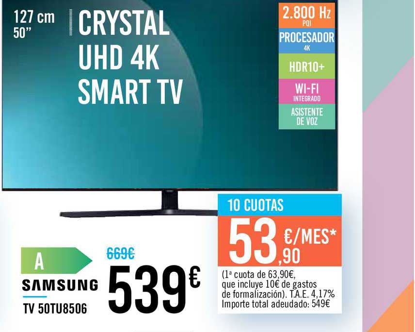 Oferta Samsung Tv 50tu8506 En Carrefour 5896