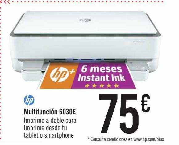 Oferta Hp Multifunción 6030e en Carrefour