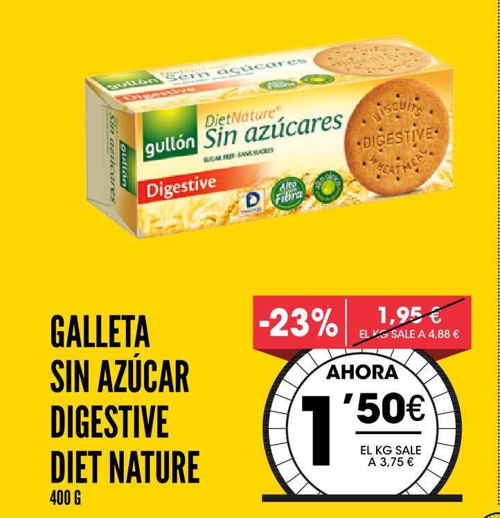 Galletas sin azúcar  Ahorramas Supermercado online