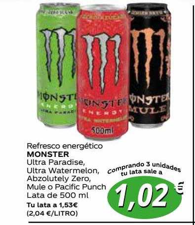 Proxi Refresco Energético Monster