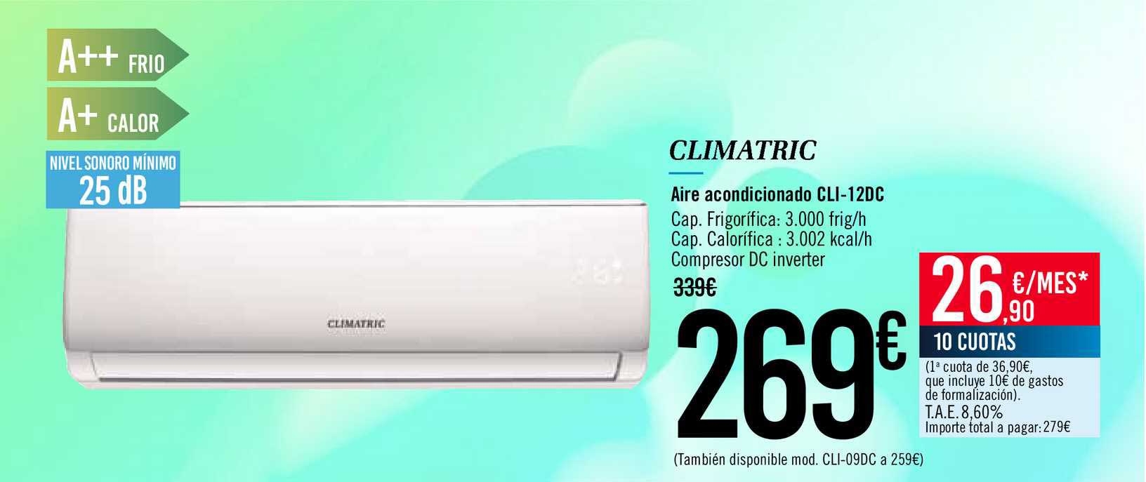 Climatric Aire Acondicionado Cli-12dc en Carrefour