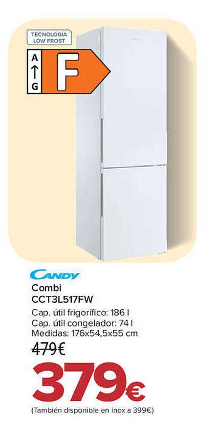 Carrefour Candy Combi Cct3l517fw