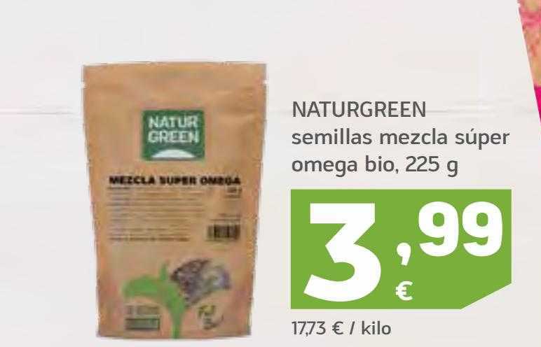 HiperDino Naturgreen Semillas Mezcla Súper Omega Bio