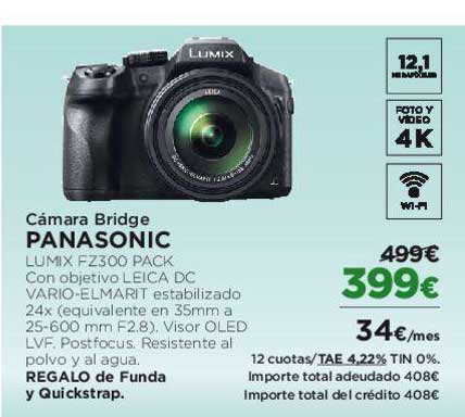 Oferta Camara Bridge Panasonic En El Corte Ingles