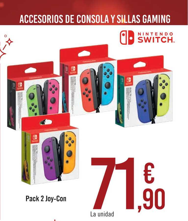 Oferta Nintendo Switch Pack Joy-con en Carrefour