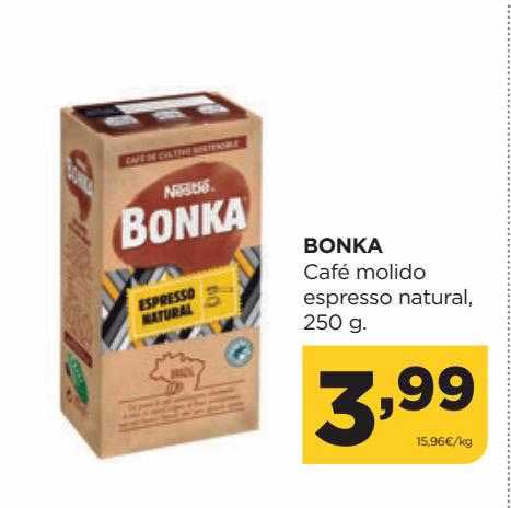 Alimerka Bonka Café Molido Espresso Natural