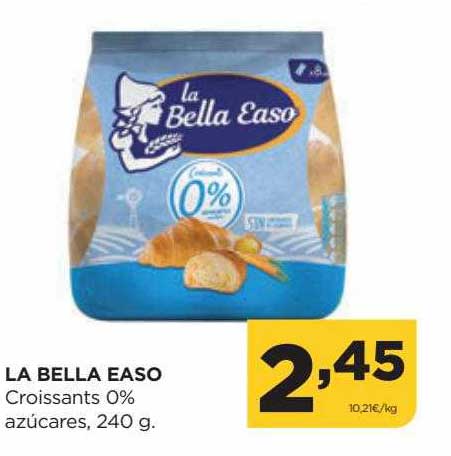 Alimerka La Bella Easo Croissants 0% Azúcares