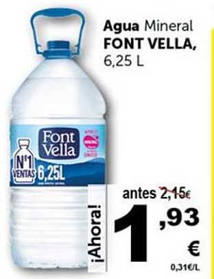 Masymas Agua Mineral Font Vella