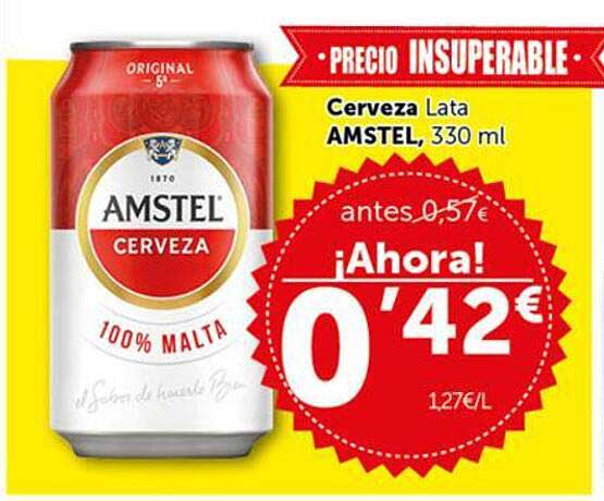 Masymas Cerveza Lata Amstel
