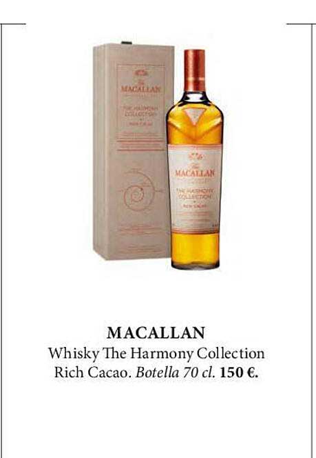 El Corte Inglés Macallan Whisky The Harmony Collection Rich Cacao