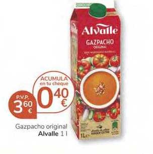 Consum Gazpacho Original Alvalle