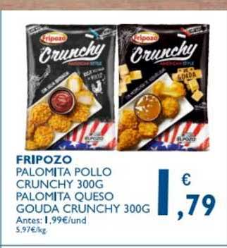 Supermercados La Despensa Fripozo Palomita Pollo Crunchy 300g Palomita Queso Gouda Crunchy