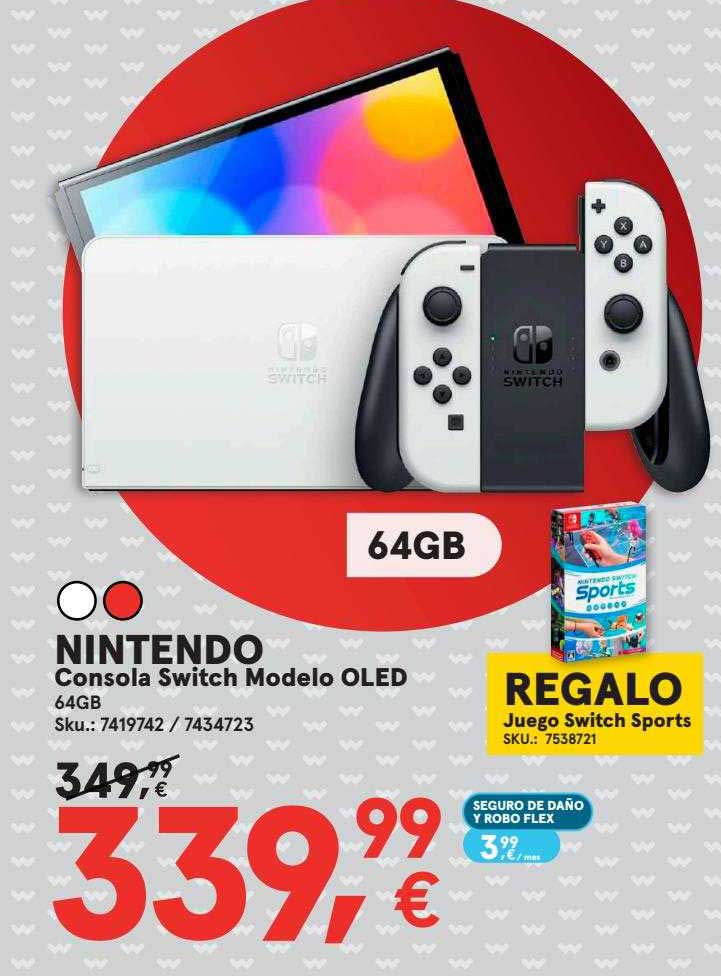 Worten Nintendo Consola Switch Modelo Oled 64gb