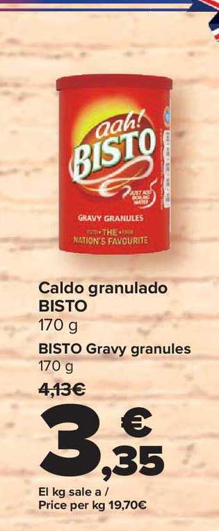 Carrefour Market Caldo Granulado Bisto Bisto Gravy Granules