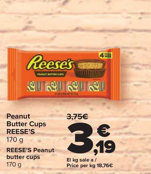 Carrefour Market Peanut Butter Cups Reese's Reese's Peanut Butter Cups
