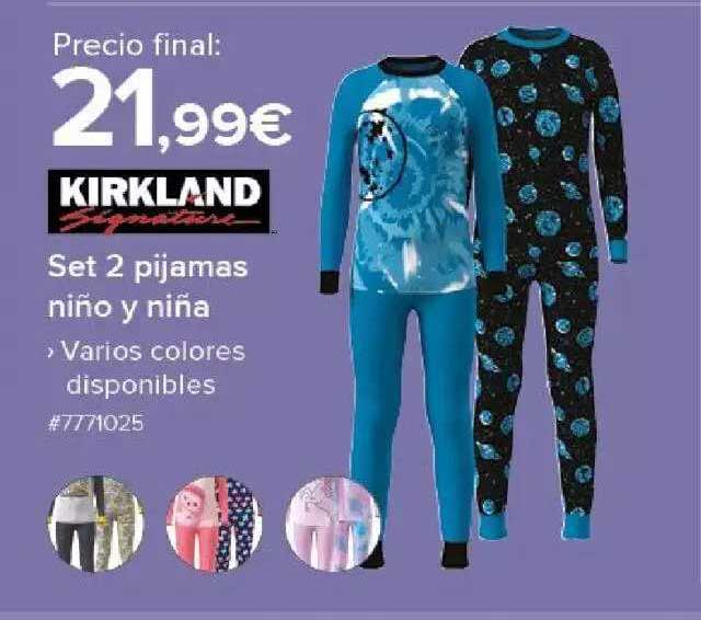 Costco Kirkland Set 2 Pijamas Niño Y Niña