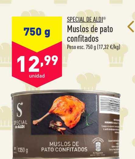 ALDI Special De Aldi Muslos De Pato Confitados