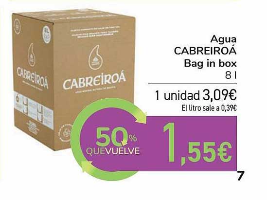 Cabreiroá, Bag in Box