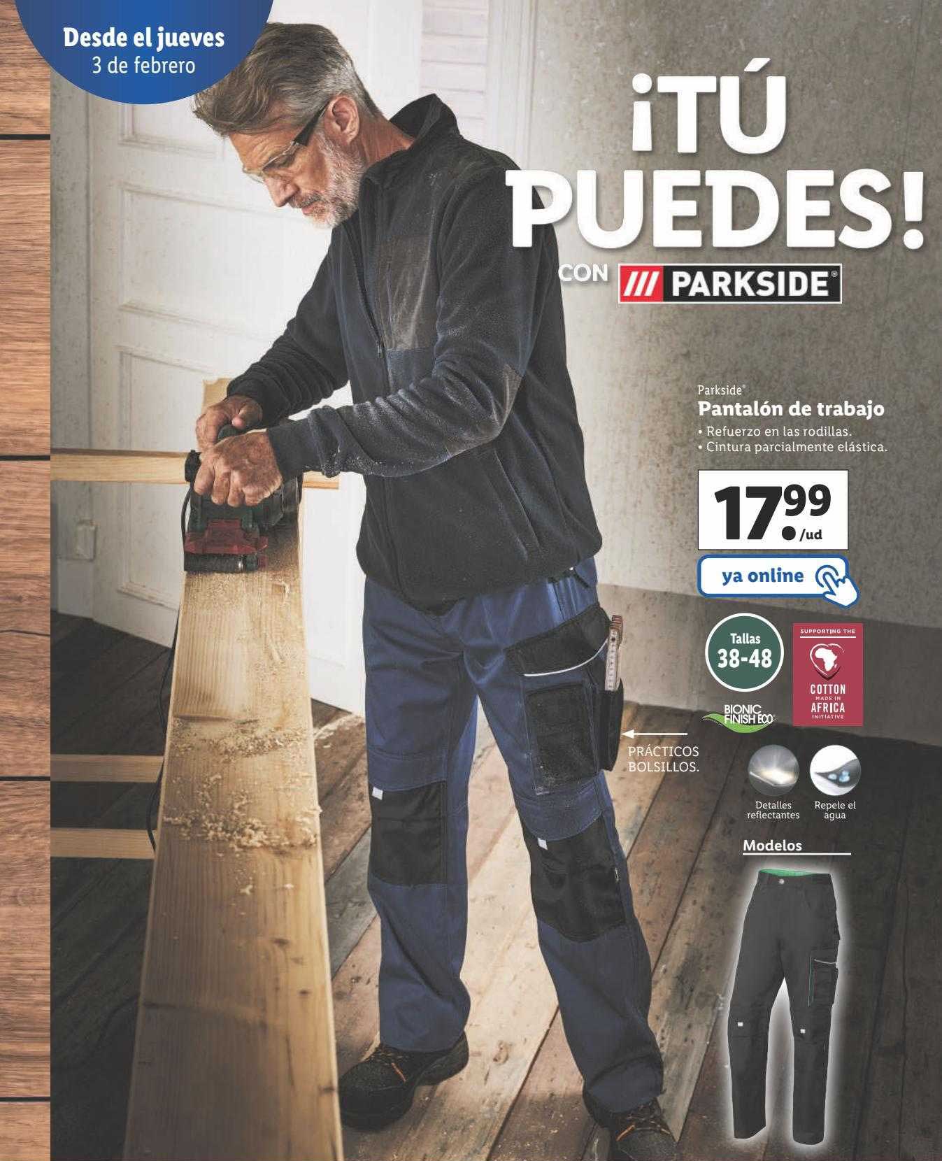 Oferta Parkside Pantalónde Trabajo en LIDL