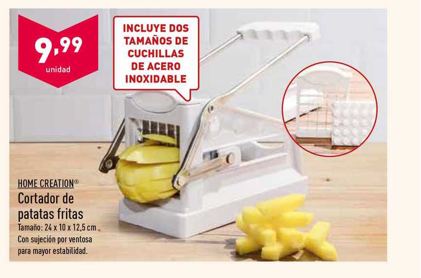 ALDI lanza un cortador de patatas fritas por solo 9,99 euros y sigue  innovando con