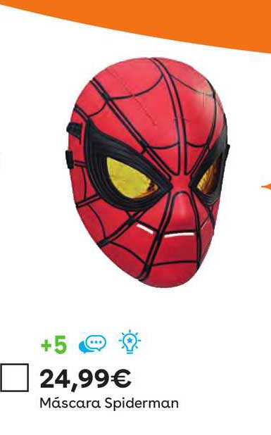Oferta Máscara Spiderman ToysRUs