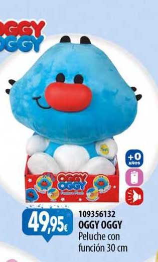 Oferta Oggy Oggy Peluche Con Funci n 30 Cm en Afede