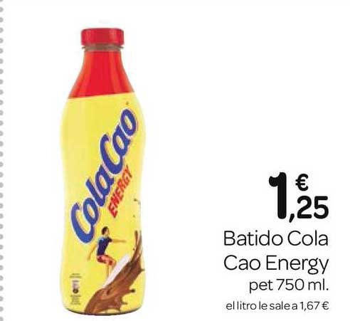 Cola Cao Energy 750 ml