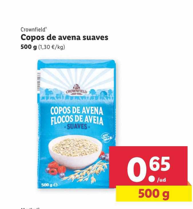 copos de avena - crownfield