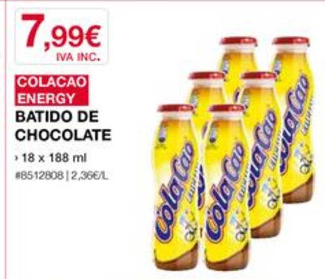 ColaCao Energy 188ml - Distribución Mayorista