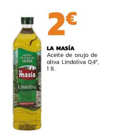 Aceite de Orujo de Oliva Lindoliva