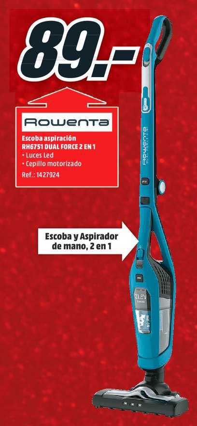 ROWENTA - Aspirador escoba Dual Force 21.6V RH6751