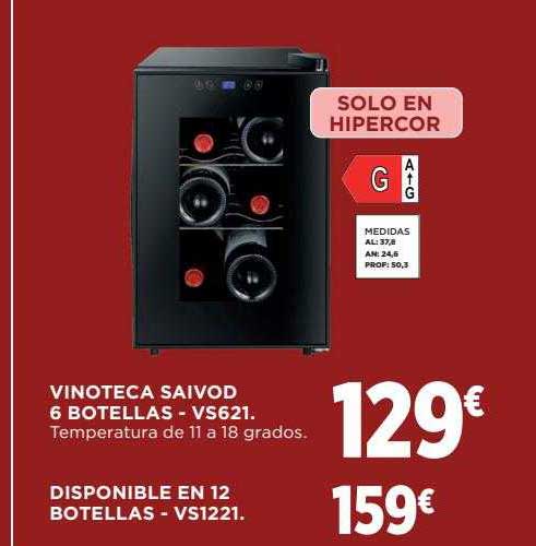 Comprar Botellero Saivod 12 botellas - VS1221 · Hipercor