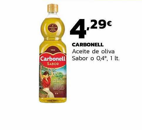 Supermercados Lupa Carbonell Aceite De Oliva Sabor O 0.4°