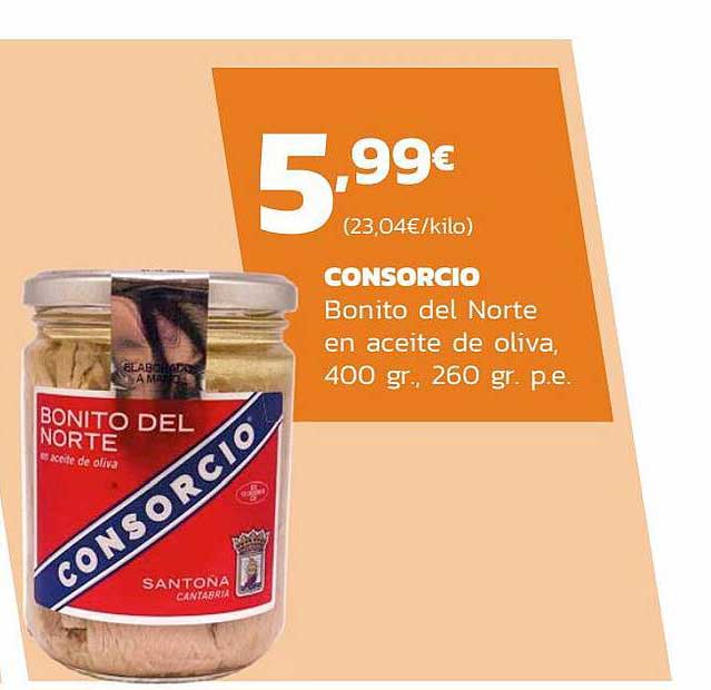 Supermercados Lupa Consorcio Bonito Del Norte En Aceite De Oliva