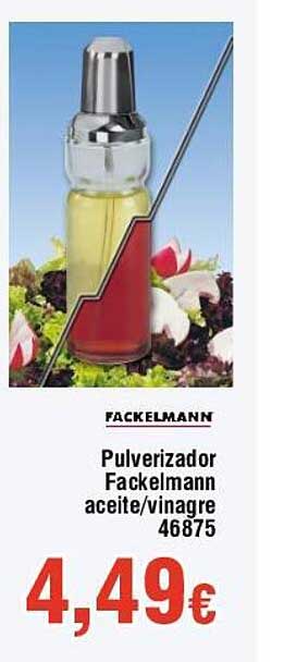 Comprar Spray pulverizador de aceite Fackelmann · Fackelmann