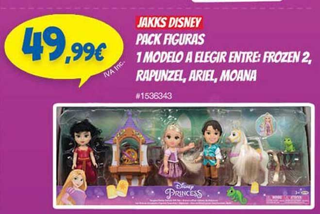 Oferta Jakks Disney Pack Figuras 1 Modelo A Elegir Entre Frozen 2 Rapunzel Ariel Moana En Costco