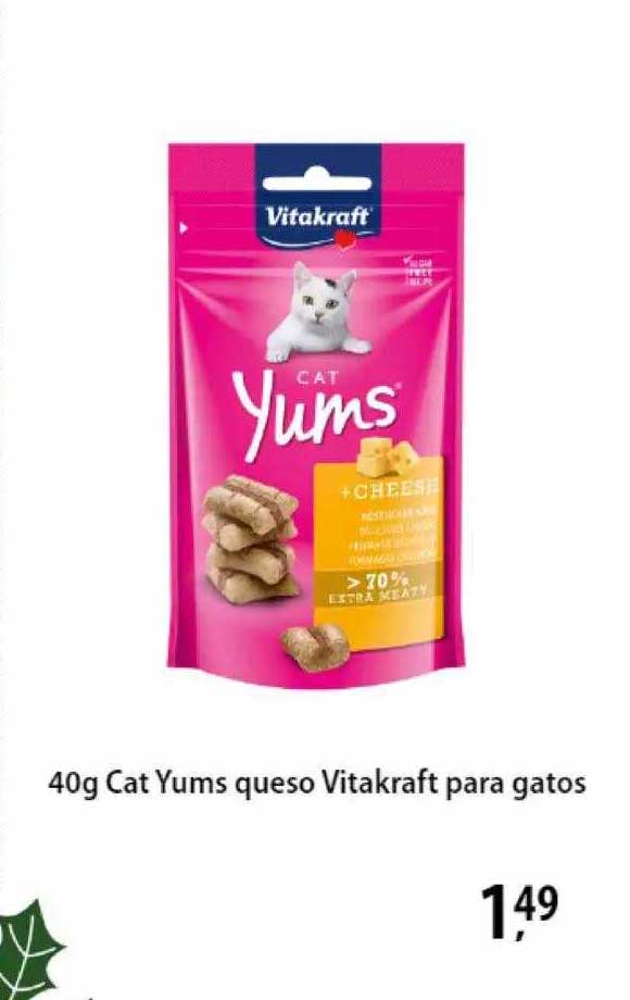 Zooplus 40g Cat Yums Queso Vitakraft Para Gatos