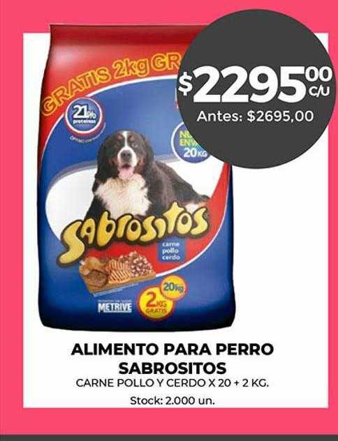 Supermercados Tadicor Alimento Para Perro Sabrositos