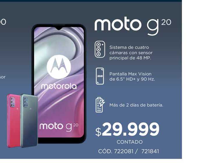 Coppel Moto G20 Motorola